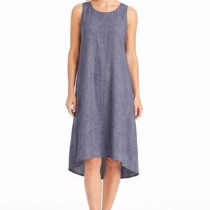 THEORY Alderdale Tierra Linen Blend Dress
Size 8